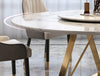 Refined Round Marble Dining Table-Set / Lixra