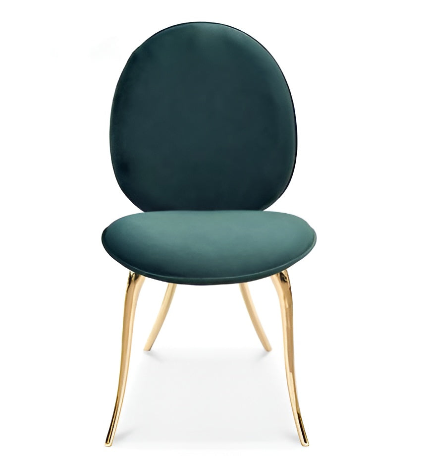 Fabric Upholstered Comfy Dining Chairs for Home / Lixra