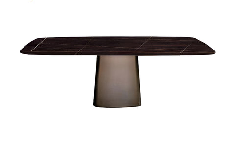 Classical Rectangular Marble Dining Table / Lixra