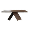 Rectangular Extendable Design Wooden Dining Table Set For 6 / Lixra 