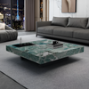 Modern Square Wooden Coffee Table / Lixra