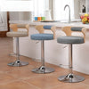 Set Of 3 Cozy Fabric Splendid Bar Stool / Lixra