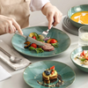 Classic Pigmented Vintage Dinnerware Set / Lixra