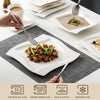 White Ceramic Resplendent Dinnerware Set / Lixra
