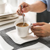 White Ceramic Resplendent Dinnerware Set / Lixra