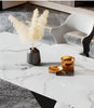Modern Extendable Marble Dining Table Set / Lixra