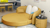 Light Luxury Multi-Functional Futuristic Design Round Sofa Bed-Lixra