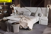Modern Velvet Fabric Bed With Speculative Designs / Lixra