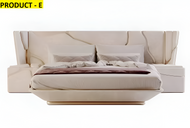 Modern Velvet Fabric Bed With Speculative Designs / Lixra