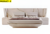 Modern Velvet Fabric Bed With Speculative Designs / Lixra