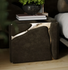 Modern Velvet Fabric Bed With Speculative Designs / Lixra