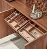 Modern Geometric Wooden Buffet Table / Lixra