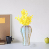 Artistic Flourish Ceramic Plant Vase/Lixra