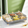 Luxurious Refreshment Tray for Snacks and Dried Fruits/Lixra