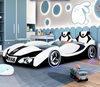 Sporty Car-Shaped Children's Bed/Lixra