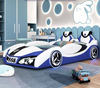 Sporty Car-Shaped Children's Bed/Lixra