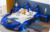 Full Size Multifunctional Sports Car-Shaped Kids Bed / Lixra