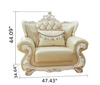 L Shaped European Style Leather Sofa Set With Chaise And Ottoman / Lixra
