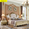 Luxurious Antique Style Wooden Bed - Lixra