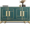 Wooden Double Door Modern Buffet Table / Lixra