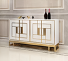 Wooden Double Door Modern Buffet Table / Lixra
