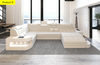 The Luxe Lounge Fabric Sectional Sofa/Lixra