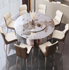 Luxurious Round Dining Table Set with chairs/Lixra