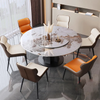 Luxurious Round Dining Table Set with chairs/Lixra