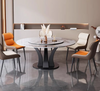 Luxurious Round Dining Table Set with chairs/Lixra