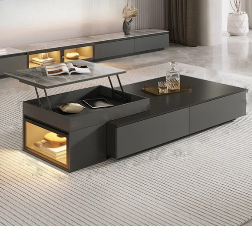 Luxe Marble Centerpiece Coffee Table/ixra