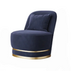 Enchanted Embroidered 360 Spinning Accent Chair/Lixra