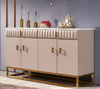 Exotic Marble Modern Buffet Table With Shelves / Lixra