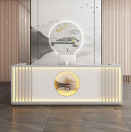 Modern Design Wooden Reception Desk / Lixra