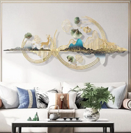 Contemporary 3D Metal Wall Sculpture / Lixra