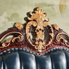 European Leather Tufted Leather Bed / Lixra