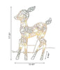 Winter Wonderland Deer Family Display/Lixra