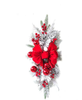 Festive Christmas Wreath and Stairway Swag Set Without Lights/Lixra