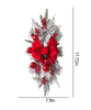 Festive Christmas Wreath and Stairway Swag Set Without Lights/Lixra