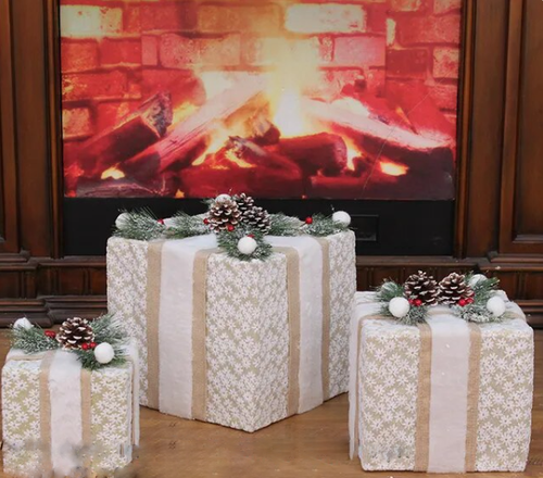Festive Trifecta 3-Piece Christmas Gift Box Set/Lixra