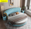 Tufted Leather Round Bed / Lixra