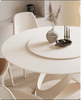 Modern Stylish Round Dining Set with Swivelling Centrepiece