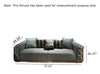 The Opulent Woodcraft Velvet 3-2-1 Sofa Set Collection / Lixra