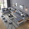 U-Shaped Leather Sectional Sofa / Lixra