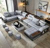 U-Shaped Leather Sectional Sofa / Lixra