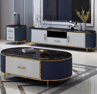 Set Of TV Stand Coffee Table And Side Table / Lixra