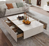 Luxurious Design Marble Top Coffee Table / Lixra