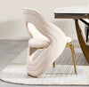 Set Of 2 Modern Design Fabric Upholstery Dining Chair / Lixra