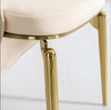 Set Of 2 Modern Design Fabric Upholstery Dining Chair / Lixra