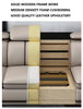 Leather Multifunctional Sofa Bed With Recliner / Lixra