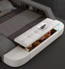 Leather Upholstery Modern Design Smart Bed / Lixra